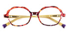 J.F. Rey® Tralala JFR Tralala 8750 43 - 8750 Flower Pink/Yellow Eyeglasses