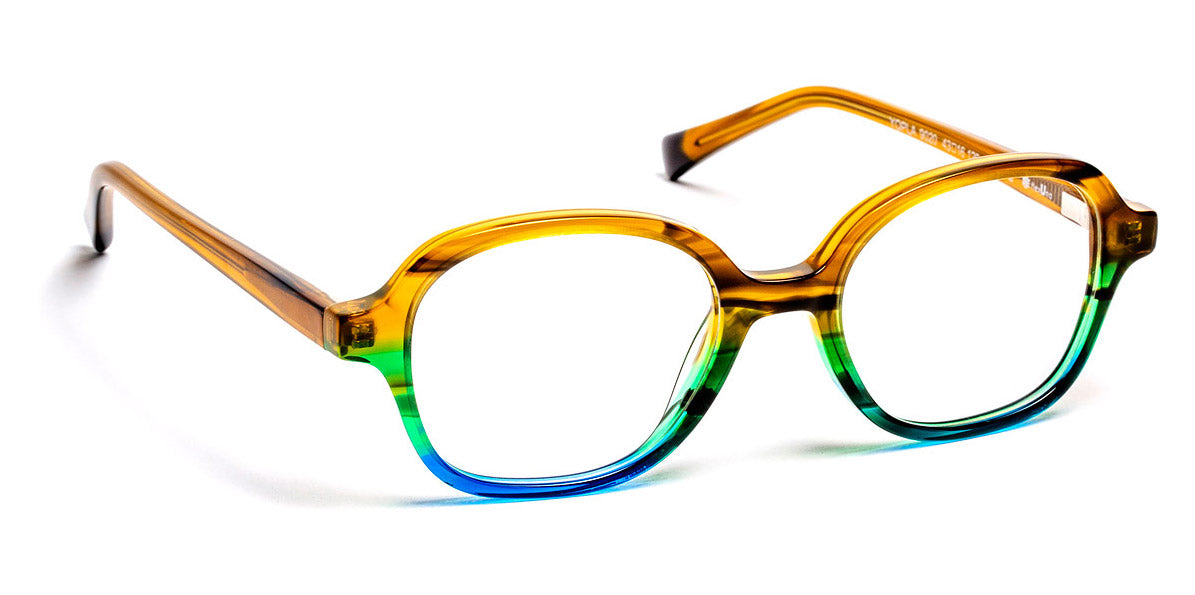 J.F. Rey® Yopla JFR Yopla 9020 43 - 9020 Brown/Blue Eyeglasses