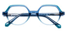J.F. Rey® Leon Round Eyeglasses - Gradient Blue/Green