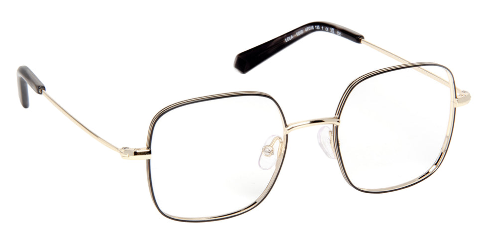 J.F. Rey® LOLA JFR LOLA 0050 47 - Black/Shiny Gold Eyeglasses