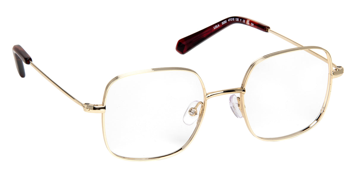 J.F. Rey® LOLA JFR LOLA 5050 47 - Shiny Gold Eyeglasses