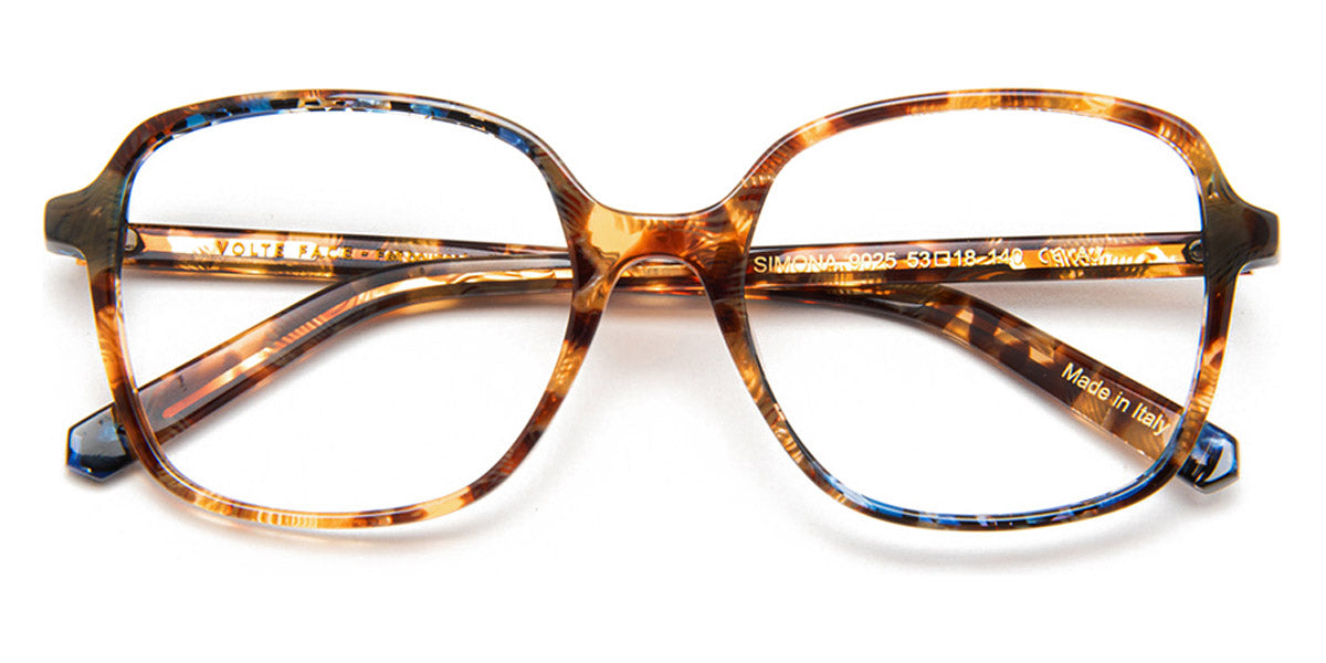 J.F. Rey® Simona JFR Simona 9025 53 - 9025 Demi/Blue Eyeglasses