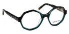 J.F. Rey® Ubiza JFR Ubiza 0141 51 - 0141 Black Plant/Green Pine Eyeglasses