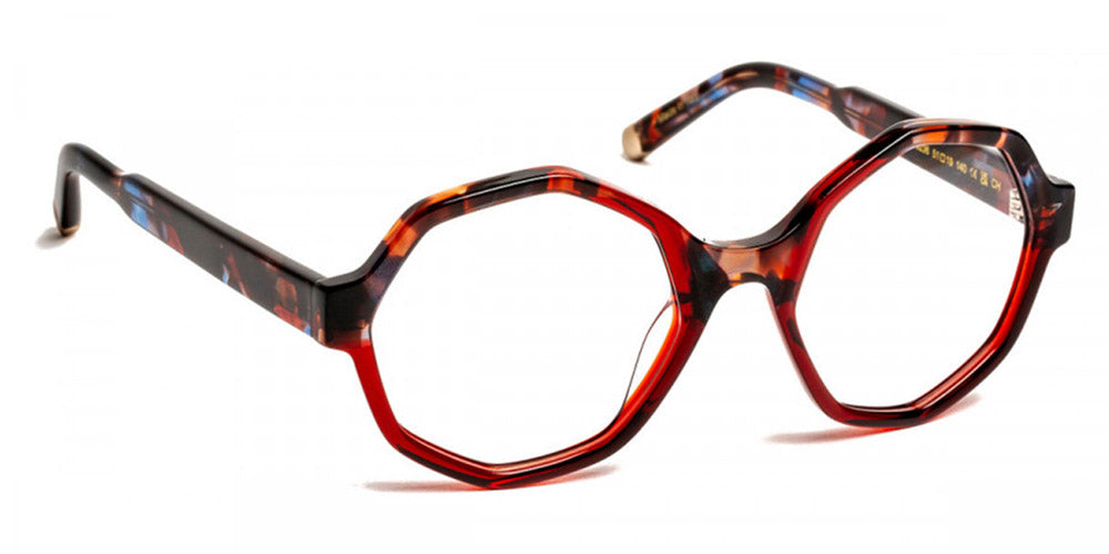 J.F. Rey® Ubiza JFR Ubiza 9236 51 - 9236 Demi/Burgundy Eyeglasses