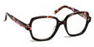 J.F. Rey® Ugoline JFR Ugoline 8601 50 - 8601 Demi/Black Glitter Eyeglasses