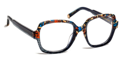 J.F. Rey® Ugoline JFR Ugoline 9225 50 - 9225 Demi/Blue Peacock Eyeglasses