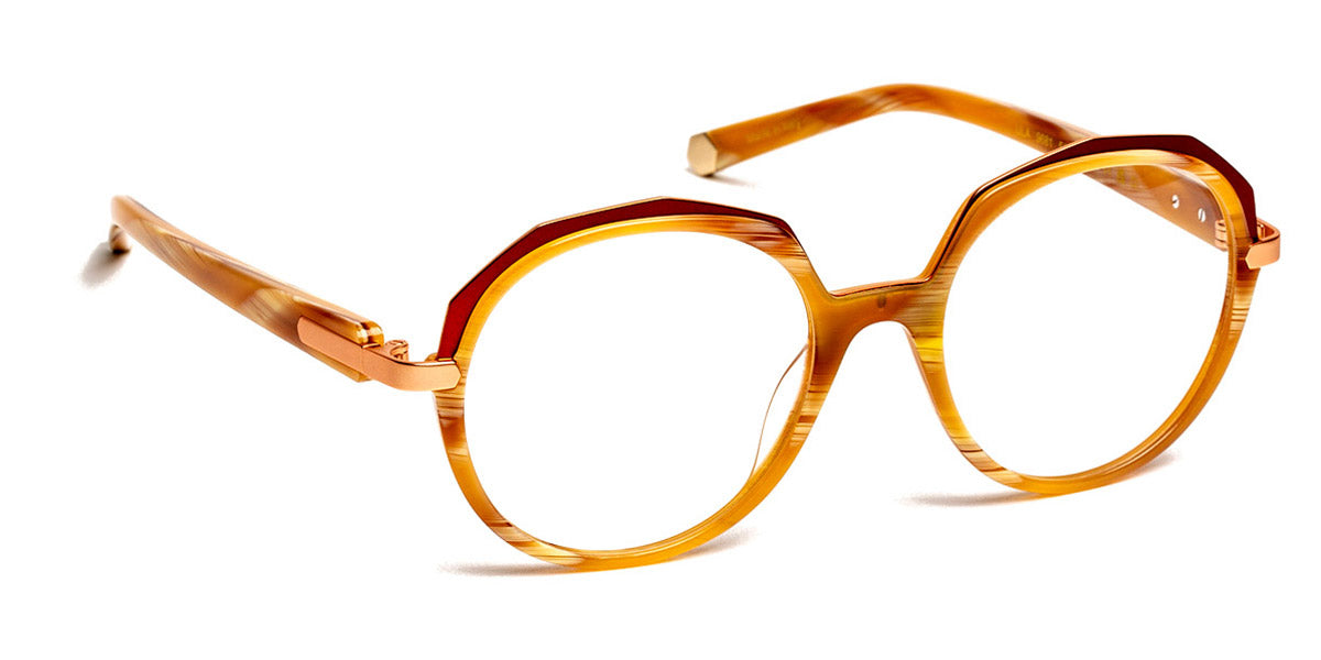 J.F. Rey® Ula JFR Ula 9681 51 - 9681 Demi Beige/Pink Gold Eyeglasses