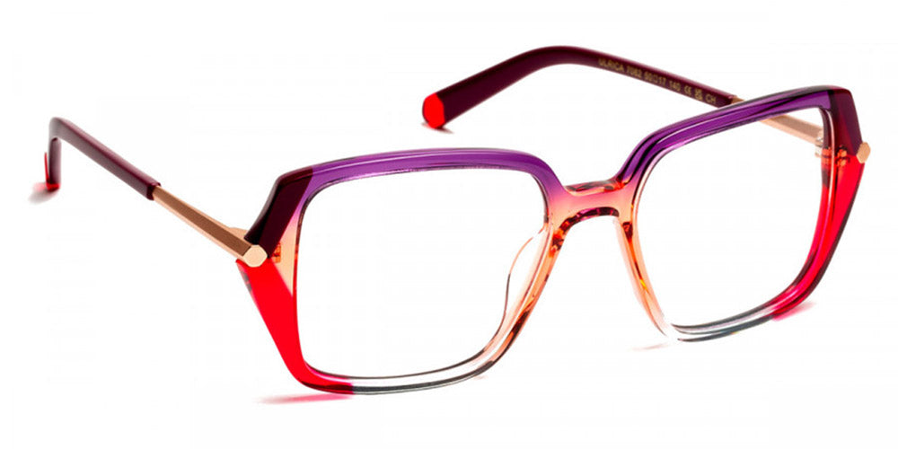 J.F. Rey® Ulrica JFR Ulrica 7082 50 - 7082 Purple Gradient/Strawberry Eyeglasses