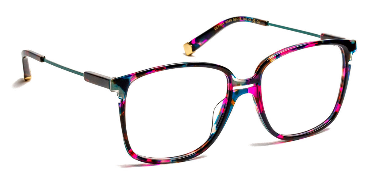 J.F. Rey® Ultima JFR Ultima 8049 52 - 8049 Fuchsia Demi/Green Peacock Eyeglasses