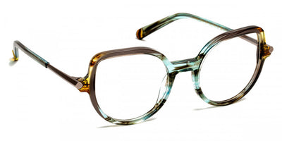 J.F. Rey® Ulysse JFR Ulysse 2250 48 - 2250 Blue Gray Striped/Havana Eyeglasses