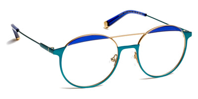 J.F. Rey® Umami JFR Umami 2450 50 - 2450 Turquoise Blue/Gold Eyeglasses