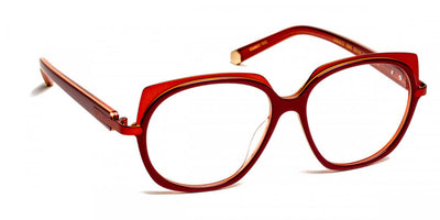 J.F. Rey® Unesco JFR Unesco 3566 53 - 3566 Cherry/Orange Eyeglasses