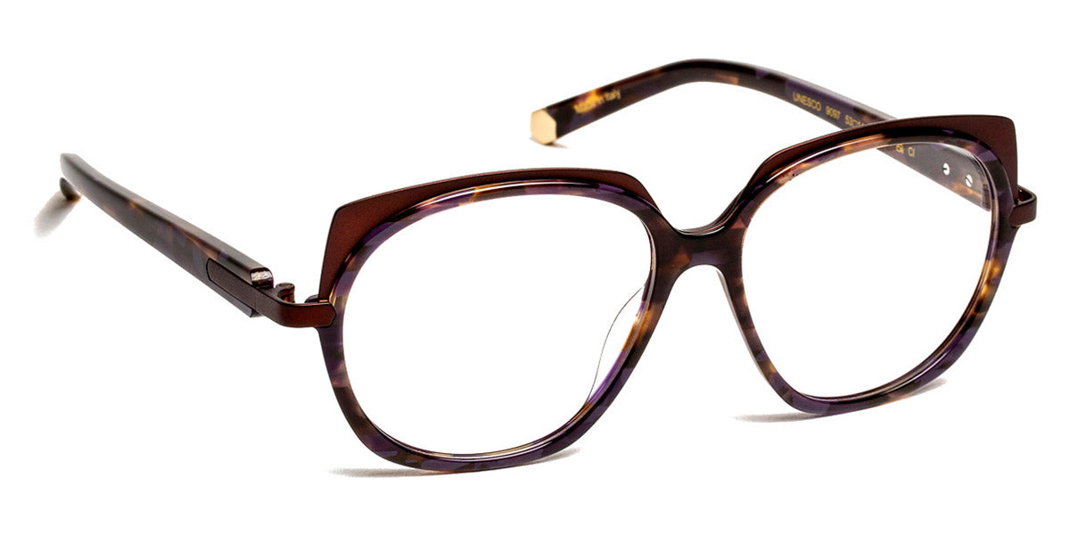 J.F. Rey® Unesco JFR Unesco 9097 53 - 9097 Demi/Brown Eyeglasses