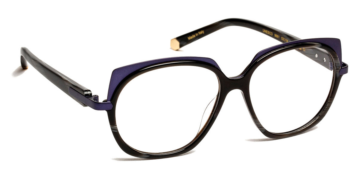J.F. Rey® Unesco JFR Unesco 9881 53 - 9881 Demi Gray/Navy Blue Eyeglasses