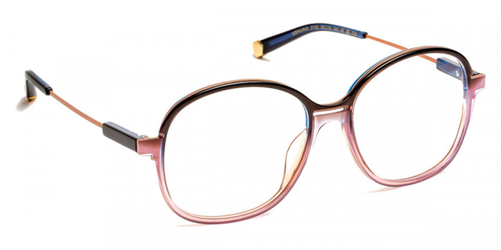 J.F. Rey® Ushuaia JFR Ushuaia 0150 54 - 0150 Black Gradient/Pink Gold Eyeglasses
