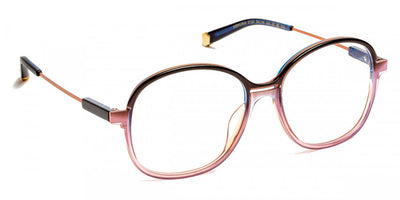 J.F. Rey® Ushuaia JFR Ushuaia 0150 54 - 0150 Black Gradient/Pink Gold Eyeglasses
