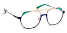 J.F. Rey® Utopia JFR Utopia 2055 53 - 2055 Navy Blue/Gold Pink Eyeglasses