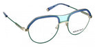 J.F. Rey® Vanessa JFR Vanessa 5024 51 - 5024 Green/Gold/Blue Eyeglasses