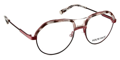 J.F. Rey® Vanessa JFR Vanessa 9186 51 - 9186 Matte Black/Red/Pink Demi Eyeglasses
