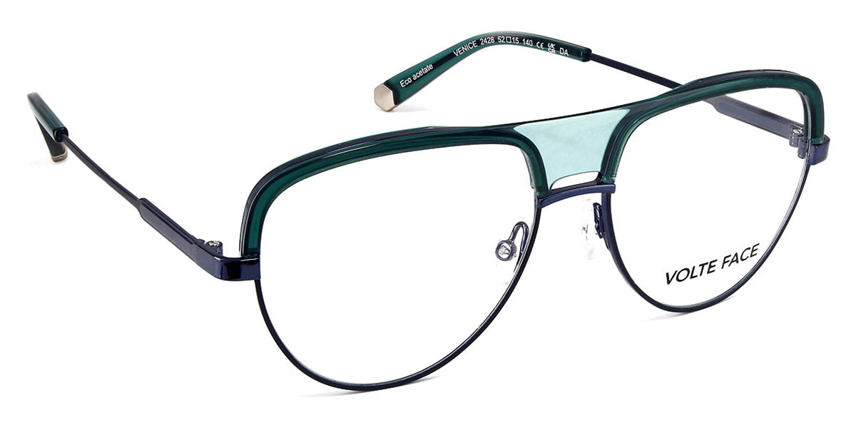 J.F. Rey® Venice JFR Venice 2428 52 - 2428 Blue/Green Eyeglasses