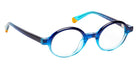 J.F. Rey® Nova Round Eyeglasses - Gradient Blue
