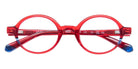 J.F. Rey® Nova Round Eyeglasses - Red/Blue