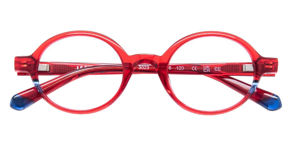 J.F. Rey® Nova Round Eyeglasses - Red/Blue