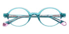 J.F. Rey® Nova Round Eyeglasses - Green/Pink