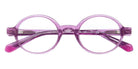 J.F. Rey® Nova Round Eyeglasses - Purple Glitter/Pink
