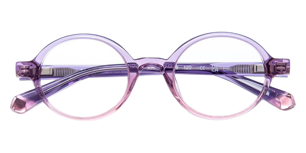 J.F. Rey® Nova Round Eyeglasses - Gradient Purple/Pink
