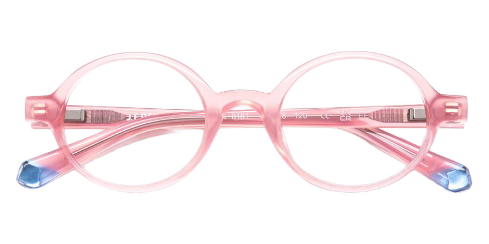 J.F. Rey® Nova Round Eyeglasses - Pink Pearly
