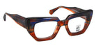 J.F. Rey® Olympia JFR Olympia 9632 48 - 9632 Brown Horn / Blue Horn Eyeglasses