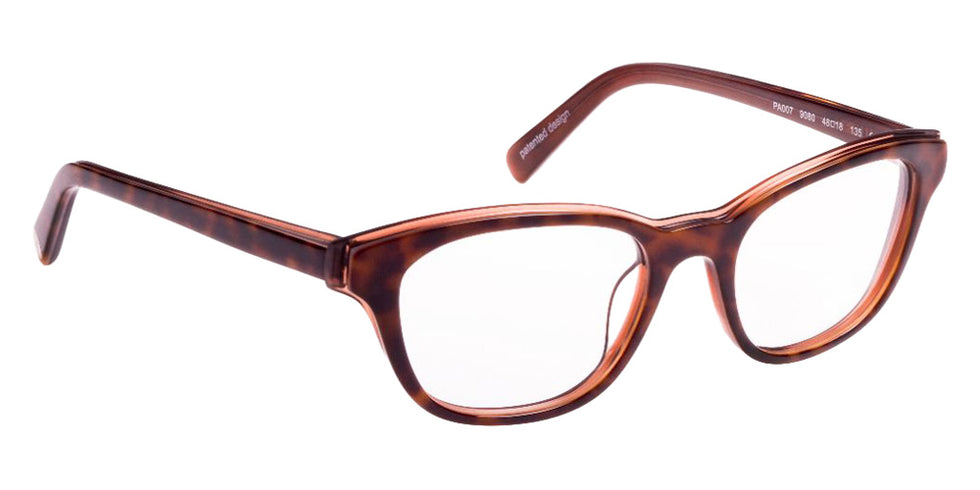 J.F. Rey® PA007 Square Eyeglasses - Tortoiseshell/Pink