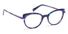 J.F. Rey® Pa037 JFR Pa037 2070 47 - 2070 Blue Purple Eyeglasses