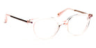 J.F. Rey® Pa044 JFR Pa044 8080 47 - 8080 Pink/Crystal Eyeglasses