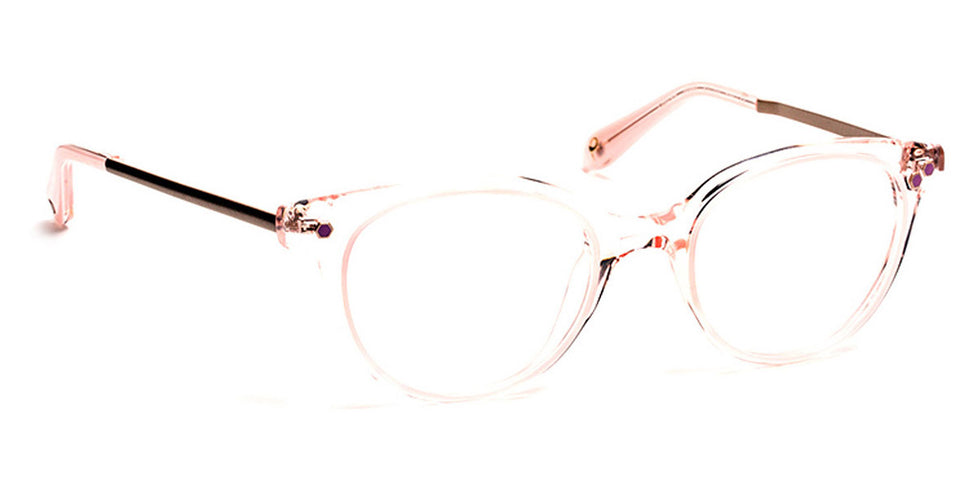 J.F. Rey® Pa044 JFR Pa044 8080 47 - 8080 Pink/Crystal Eyeglasses