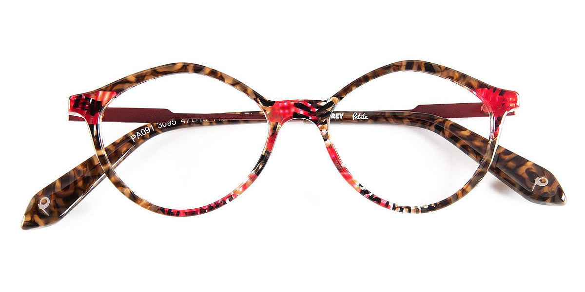 J.F. Rey® PA091 JFR PA091 3095 47 - 3095 Demi Red/Panther Eyeglasses