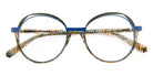 J.F. Rey® PA097 JFR PA097 0125 48 - 0125 Gray Lace/Navy/Matte Black Eyeglasses