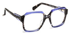 J.F. Rey® PA105 JFR PA105 0120 50 - 0120 Nice Black/Blue Eyeglasses