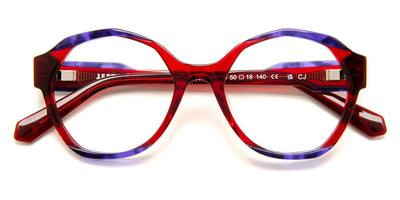 J.F. Rey® PA107 JFR PA107 3178 50 - 3178 Red/Purple Eyeglasses