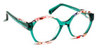 J.F. Rey® PA107 JFR PA107 4199 50 - 4199 Green/Demi Eyeglasses