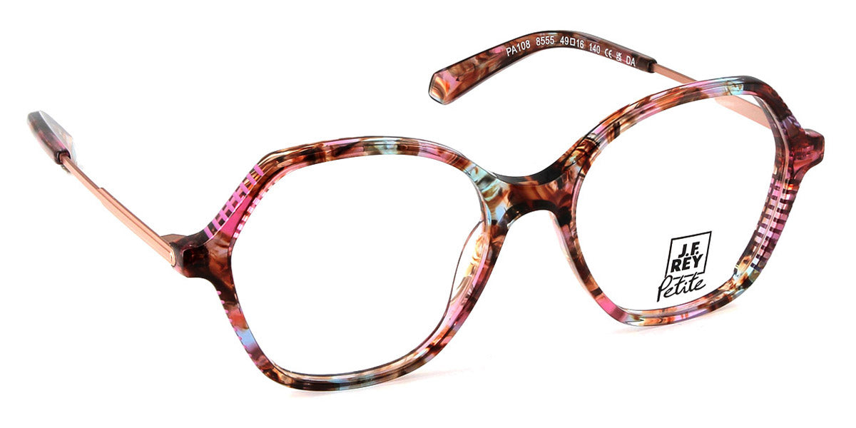 J.F. Rey® PA108 JFR PA108 8555 49 - 8555 Pink Demi/Pink Gold Eyeglasses