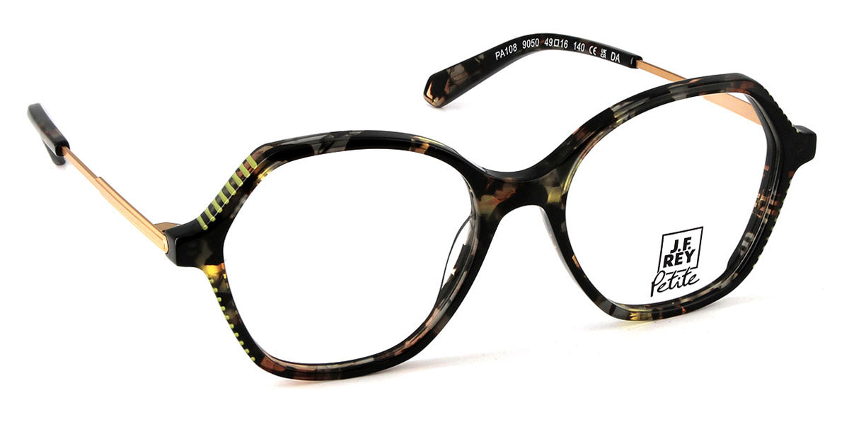 J.F. Rey® PA108 JFR PA108 9050 49 - 9050 Demi/Satin Gold Eyeglasses