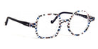 J.F. Rey® Paradise JFR Paradise 0925 46 - 0925 Blue Square Eyeglasses