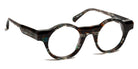 J.F. Rey® Phoenix JFR Phoenix 9840 45 - 9840 Brown and White Striped Eyeglasses