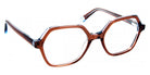 J.F. Rey® Pistache JFR Pistache 9321 47 - 9321 Brown/Purple/Blue Eyeglasses
