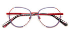 J.F. Rey® PM090 JFR PM090 3025 48 - 3025 Red/Blue Eyeglasses