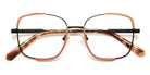 J.F. Rey® PM091 JFR PM091 0155 49 - 0155 Black/Pink Gold/Blush Eyeglasses
