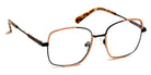 J.F. Rey® PM091 JFR PM091 0155 49 - 0155 Black/Pink Gold/Blush Eyeglasses