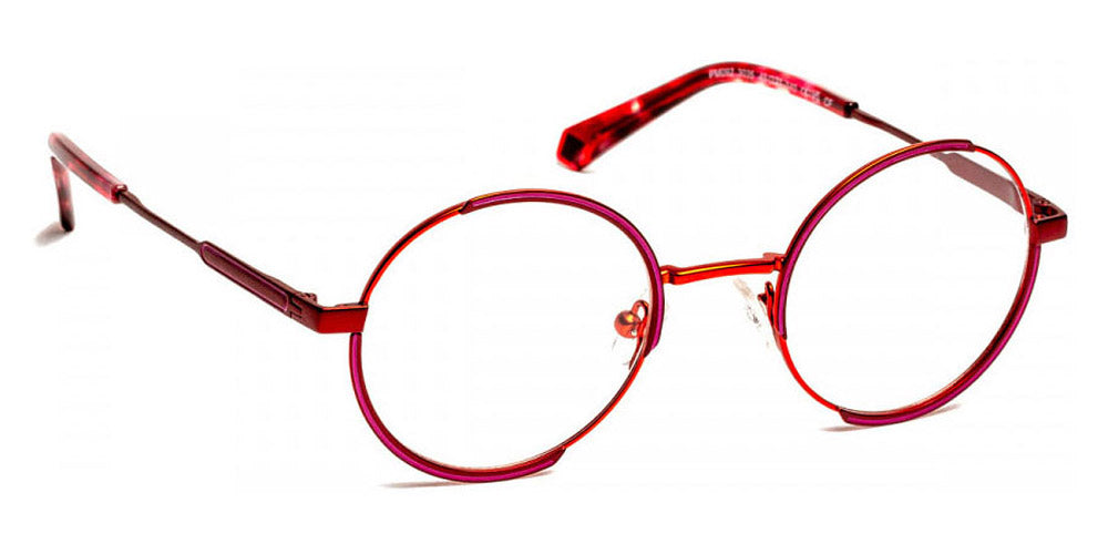 J.F. Rey® PM092 JFR PM092 3035 45 - 3035 Red/Burgundy/Purple Eyeglasses